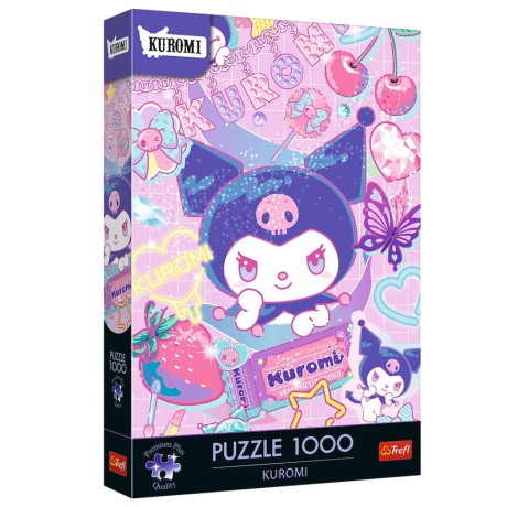 Przejdź do produktu Puzzle - 1000 Premium Plus - Kuromi - Trefl 12106