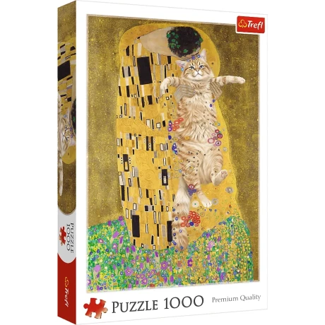 Przejdź do produktu Puzzle - 1000 - Purrfecyjny Pocałunek - Trefl 10962