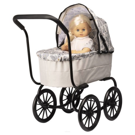 Przejdź do produktu Wózek dla lalek w stylu retro, gondola, zabawa z lalkami, zabawka, Skrallan