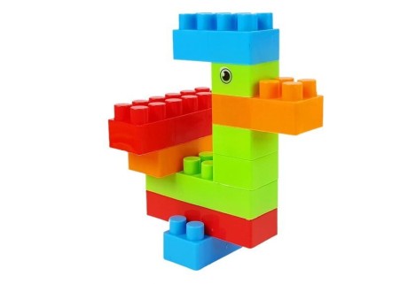 Przejdź do produktu Klocki Konstrukcyjne w worku 86 elementów