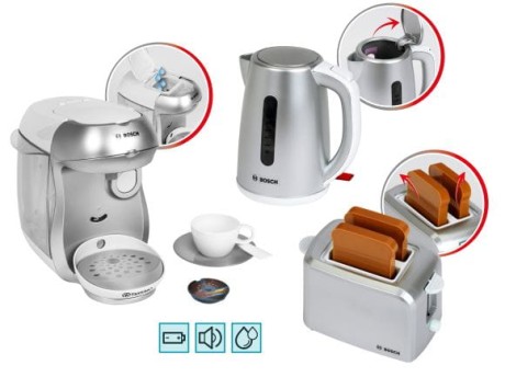 Przejdź do produktu Klein 9216 Zestaw śniadaniowy Bosch srebrny
