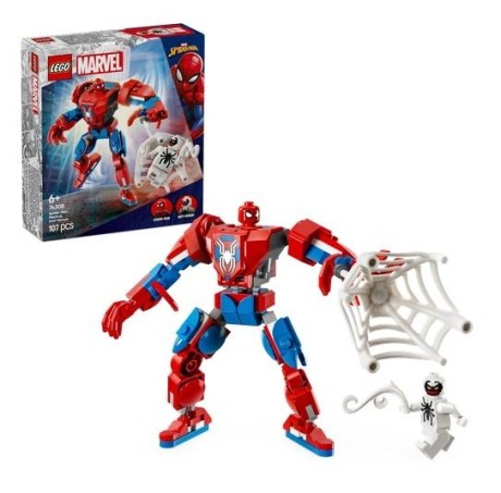 Przejdź do produktu LEGO(R) SUPER HEROES 76308 Mech Spider-Mana kontra..