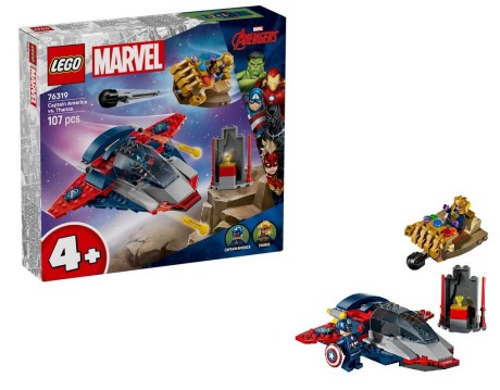 Przejdź do produktu LEGO(R) SUPER HEROES 76319 Kapitan Ameryka kontra...