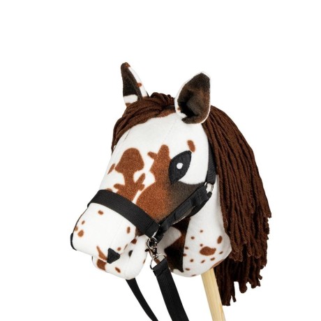 Przejdź do produktu Koń na kiju Hobby Horse Skippi - Gniadosrokaty z akcesoriami