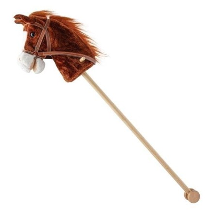 Przejdź do produktu Konik Zabawka Hobby Horse Bruno z Dźwiękiem i Kółkami Baby Mix - Brązowy