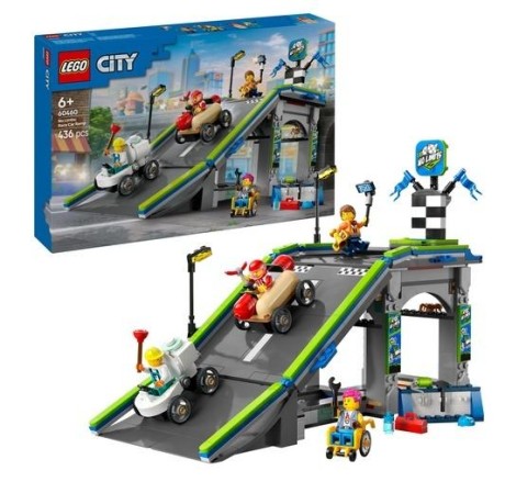 Przejdź do produktu LEGO(R) CITY 60460 Bez granic: tor z rampami dla wyś