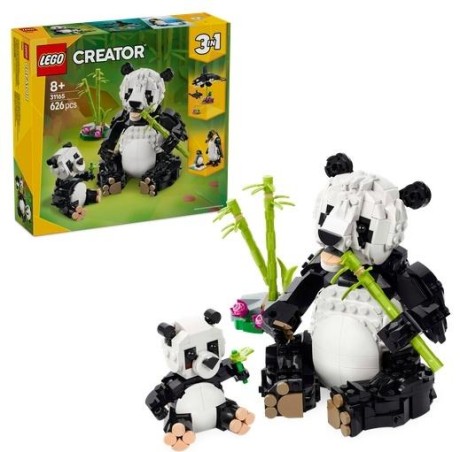 Przejdź do produktu LEGO(R) CREATOR 31165 Dzikie zwierzęta: rodzina pand