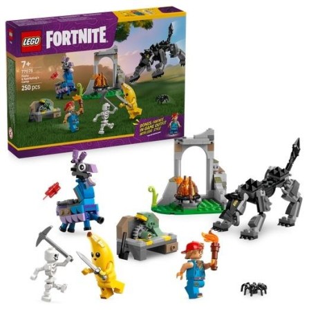 Przejdź do produktu LEGO(R) FORTNITE 77075 Skórek i iskra oraz obóz
