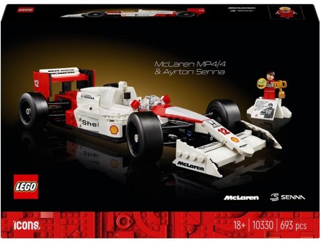 Przejdź do produktu LEGO(R) ICONS 10330 McLaren MP4/4 i Ayrton Senna
