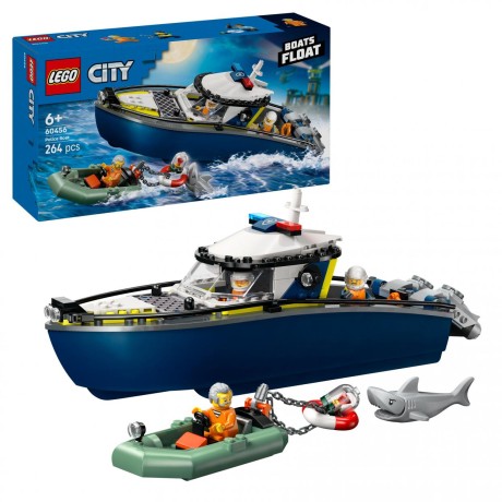 Przejdź do produktu LEGO(R) CITY 60456 Pościg łodzią policyjną