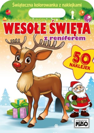 Przejdź do produktu Wesołe święta z reniferem