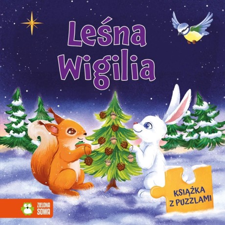 Przejdź do produktu Leśna Wigilia. Książka z puzzlami