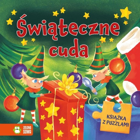 Przejdź do produktu Świąteczne cuda. Książka z puzzlami