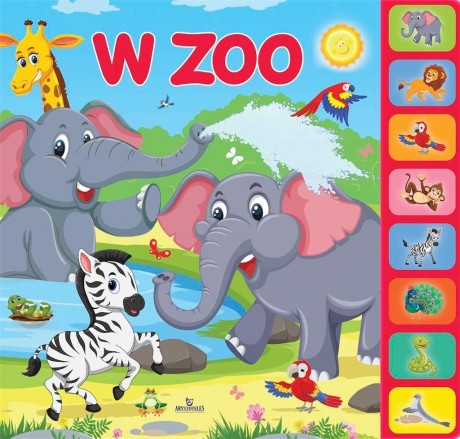 Przejdź do produktu W ZOO. Książeczka dźwiękowa