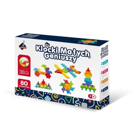 Przejdź do produktu Klocki małych geniuszy 80el