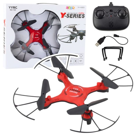 Przejdź do produktu Dron Y20 UFO Zdalnie Sterowany Światła Obrót 360° Czerwony