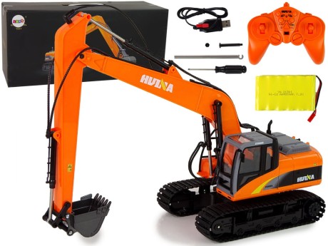 Przejdź do produktu Profesjonalna Koparka Gąsienicowa R/C 15 Funkcji 2,4G 1:14 Zdalnie Sterowana