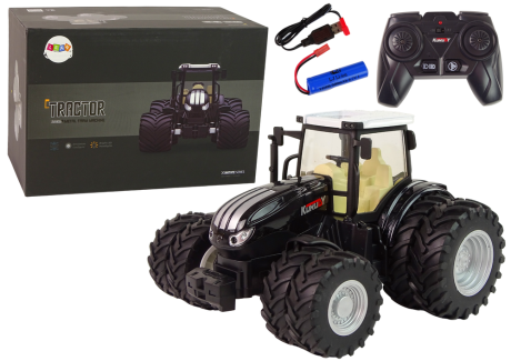 Przejdź do produktu Traktor Zdalnie Sterowany R/C Czarny 2,4G Metal