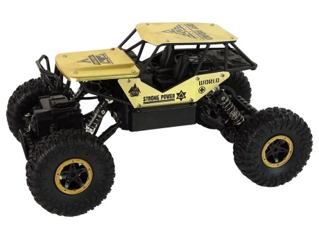 Przejdź do produktu Auto RC Wysokie Koła 1:18 Plastikowe Czarne Złote