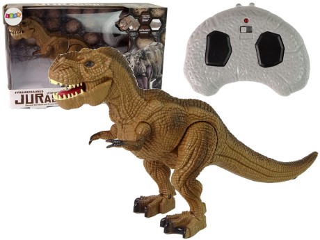 Przejdź do produktu Dinozaur Zdalnie Sterowany  Tyranozaur Rex Brązowy