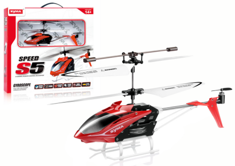 Przejdź do produktu Zdalnie Sterowany Helikopter S5 SYMA RC Czerwony