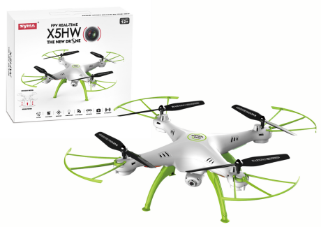 Przejdź do produktu Zdalnie Sterowany Dron X5HW Biało-Zielony