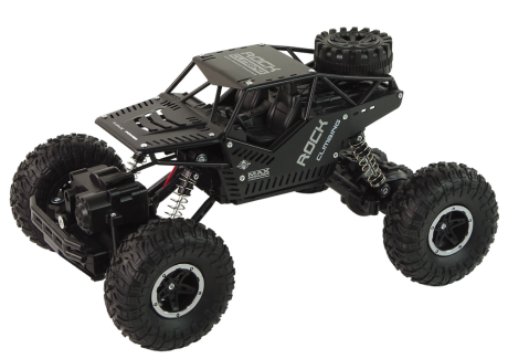 Przejdź do produktu Pojazd RC Rover 1:16 Auto Czarne Zdalnie Sterowane Na Pilot
