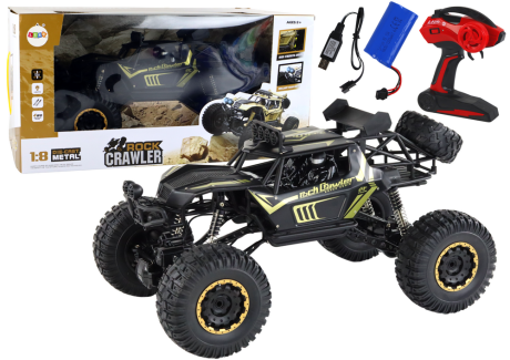 Przejdź do produktu Duże Auto Zdalnie Sterowane W Skali 1:8 Sterowanie 2.4G Czarne