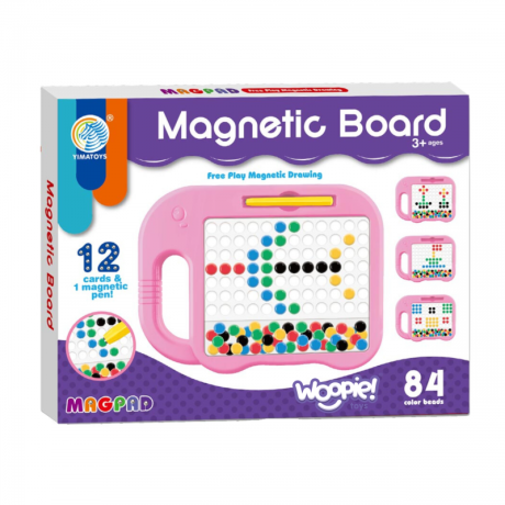 Przejdź do produktu Tablica Magnetyczna Montessori dla Dzieci z Motywem Słonia WOOPIE