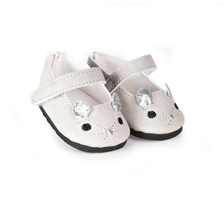 Przejdź do produktu Buciki myszki dla lalki 36-40 cm, przebieranie lalek, baletki buty Skrallan
