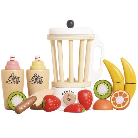 Przejdź do produktu Drewniany blender + zestaw owoców Fruit & Smooth, zabawka dzieci Le Toy Van