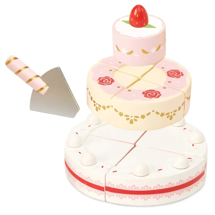 TV329-party-celebration-wedding-wooden-toy-cake-strawberry-pink-gold-three-tier.jpg