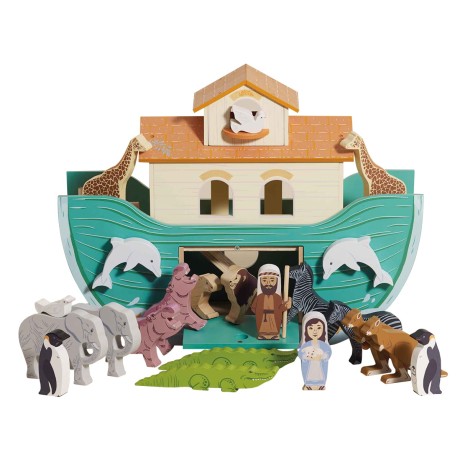 Przejdź do produktu Wielka Arka Noego, zabawka dla dzieci, figurki statek zwierzątka Le Toy Van