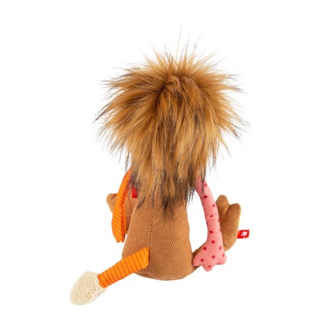 Przejdź do produktu Pierwsza przytulanka Lew 32cm patchworkowa maskotka zabawka dzieci sigikid