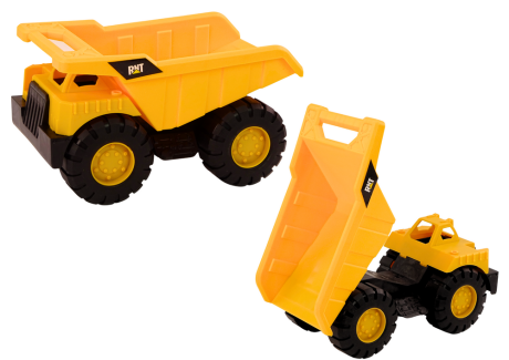 Przejdź do produktu Zestaw Maszyn Budowlanych Koparka Wywrotka Ruchome Żółty