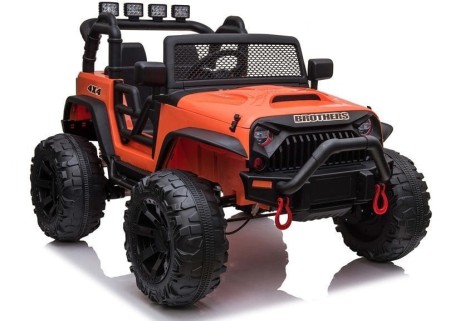 Przejdź do produktu Auto na akumulator Jeep JC666 Pomarańczowy