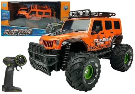 Przejdź do produktu Auto Zdalnie Sterowane R/C Jeep Pomarańczowy 2.4G