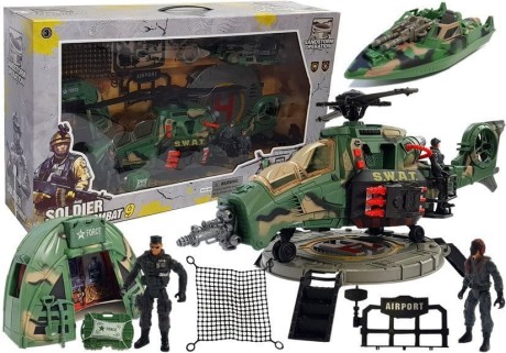 Przejdź do produktu Zestaw Militarny Wojsko ze światłami i dźwiękami