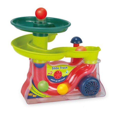 Przejdź do produktu Fontanna Zjeżdżalnia Dla Kulek Piłek Dźwięki Kolorowa