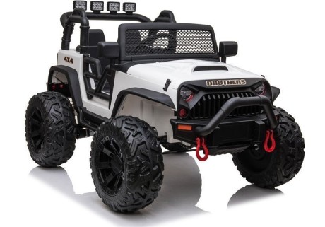 Przejdź do produktu Auto na akumulator Jeep JC666 Biały