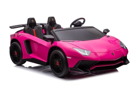 Przejdź do produktu Auto Na Akumulator Lamborghini XXL A8803 Różowe 24V