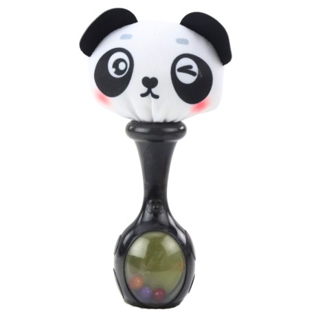 Przejdź do produktu Zestaw Grzechotki Sensoryczne Z Miękką Piłeczką Małpka Panda 2szt