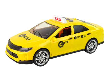 Przejdź do produktu Auto Taxi Pojazd 1:14 Światła Dźwięki Żółte