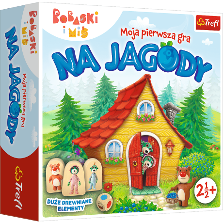 Przejdź do produktu Moja pierwsza gra Na Jagody Bobaski i Miś Trefl 02063