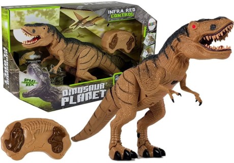 Przejdź do produktu Dinozaur Tyranozaur Rex Zdalnie Sterowany R/C z Parą