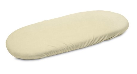 Przejdź do produktu PRZEŚCIERADŁO WÓZEK FROTTE KREMOWY 35X75