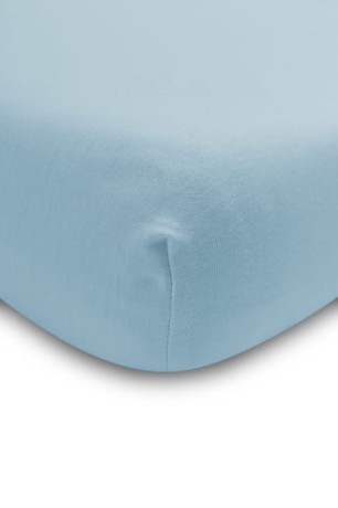 Przejdź do produktu PRZEŚCIERADŁO JERSEY DELUXE NIEBIESKI 120x60
