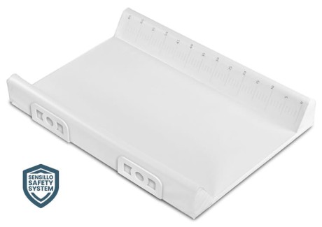 Przejdź do produktu PRZEWIJAK USZTYWNIANY SAFETY SYSTEM 70 CM - BEZ NADRUKU PLATYNOWY