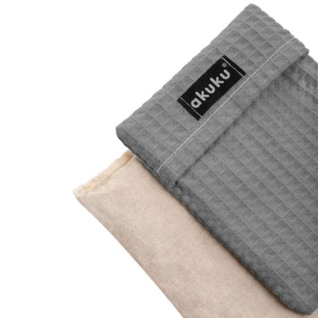 Przejdź do produktu A0635 TERMOFOR PESTKI WIŚNI 13 X 16 CM SZARY