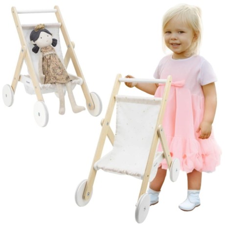 Przejdź do produktu Wózek Drewniany dla Lalek VIGA PolarB